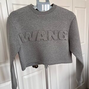 Alexander Wang x H&M Gray Logo Sweatshirt